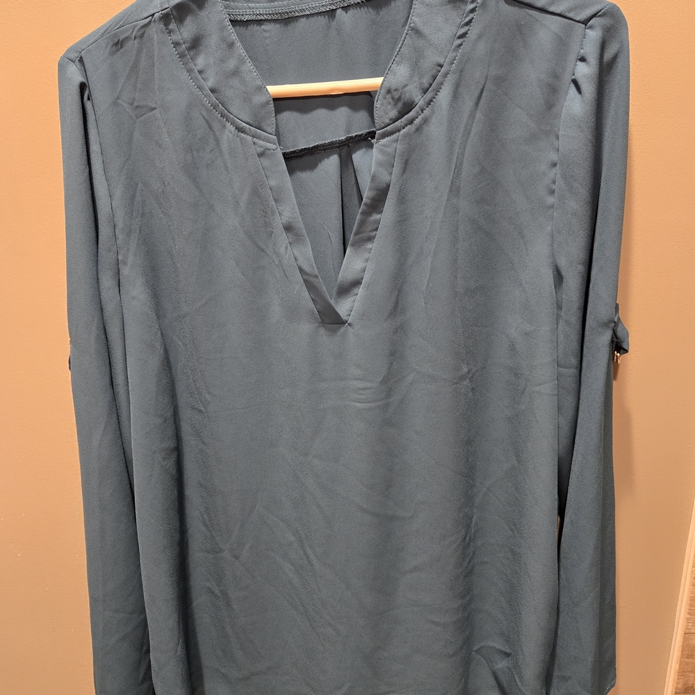 ⚠️Clearance Elegant Blue Roswear XL Women's Top
